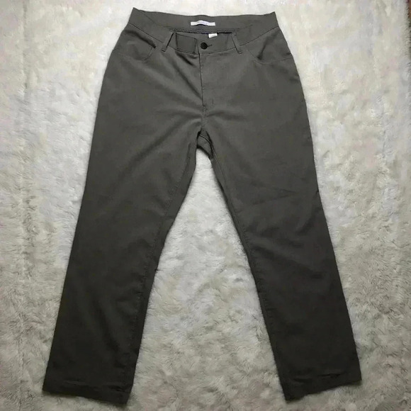 Perry Ellis  Portfolio Dress Pants Grey Size 36 - Picture 2 of 16